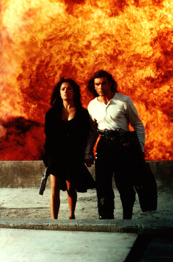 DESPERADO 1995, Antonio Banderas, Salma Hayek, Joaquim de Almeida, Steve Buscemi